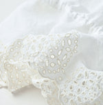 45R Khadi Peplum Cutwork Embroidery M-Shirt