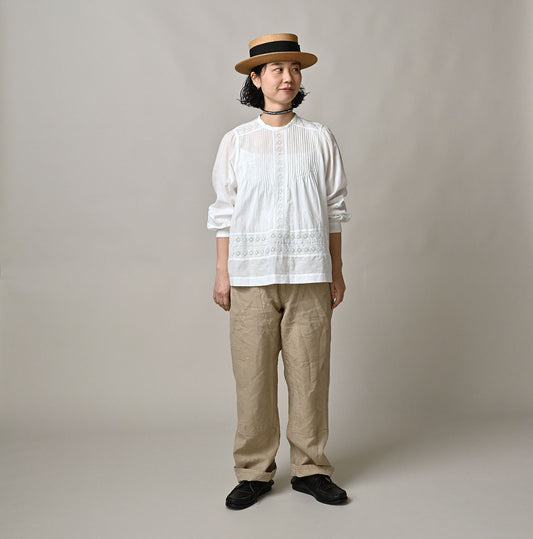 45R Khadi Cutwork de T-shirt