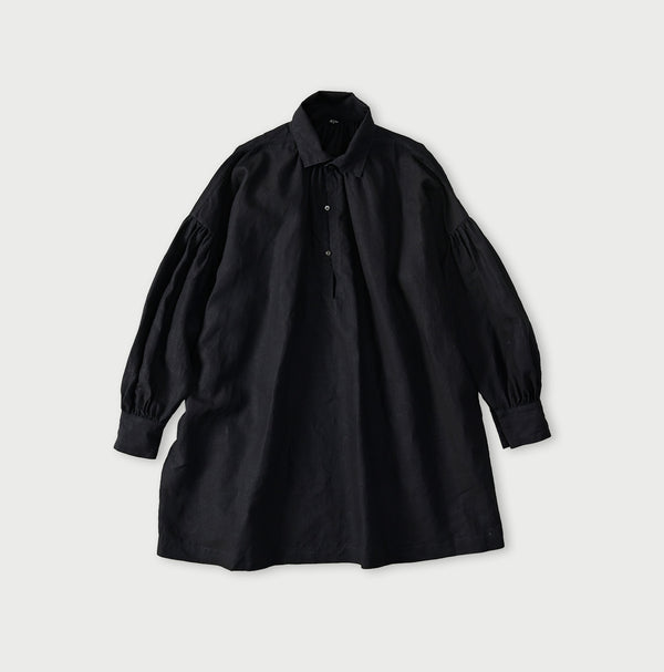 Indigo 60 Linen Smock Shirt