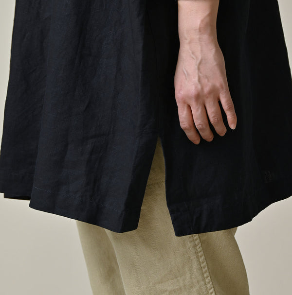 Indigo 60 Linen Smock Shirt