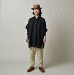 Indigo 60 Linen Smock Shirt