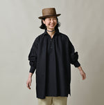 Indigo 60 Linen Smock Shirt
