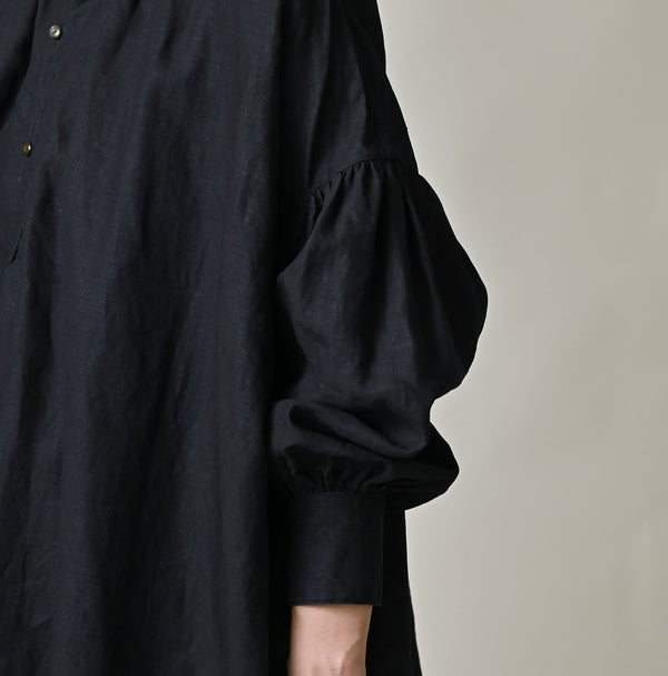 Indigo 60 Linen Smock Shirt