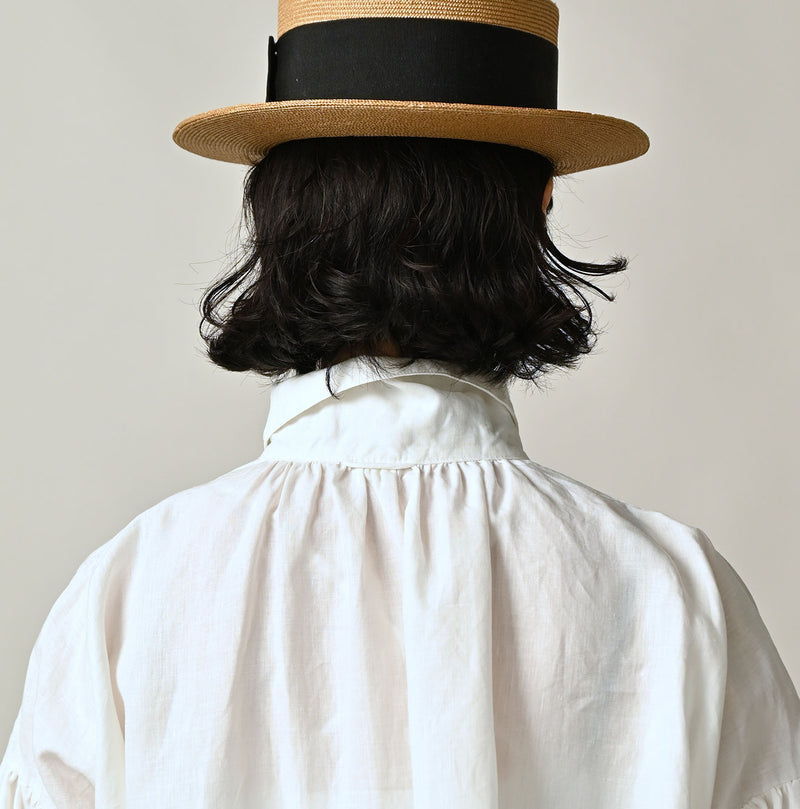 60 Linen Smock Shirt - Image 10