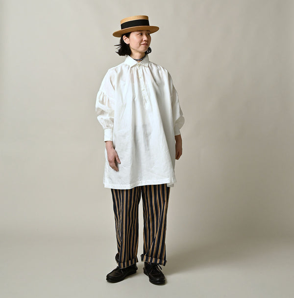 60 Linen Smock Shirt