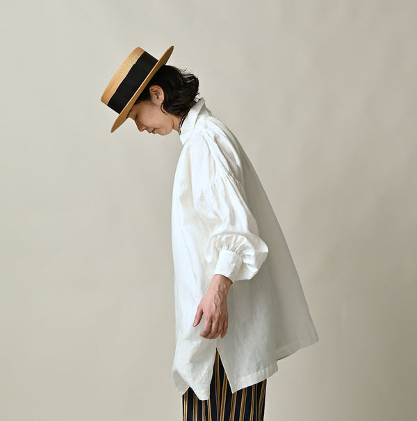 60 Linen Smock Shirt