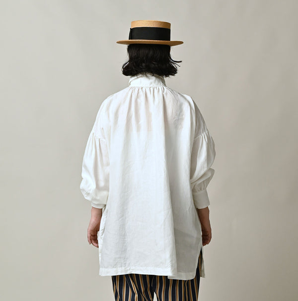 60 Linen Smock Shirt