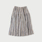 45R Silk Tanba-cloth Tiered Skirt