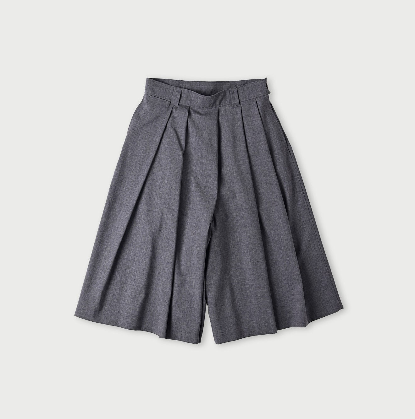 45R Summer Wool Culottes Skirt