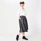 45R Summer Wool Culottes Skirt