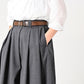 45R Summer Wool Culottes Skirt