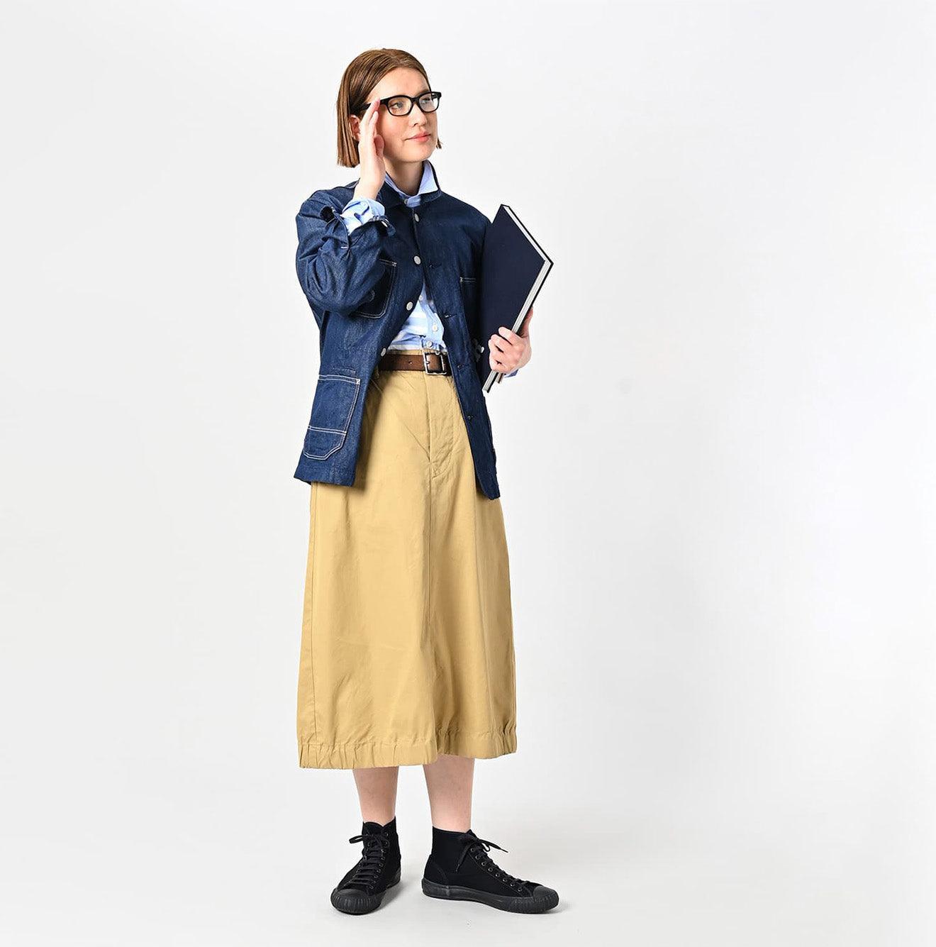 Gabardine Chigo Skirt - 45R by 45rpm studio