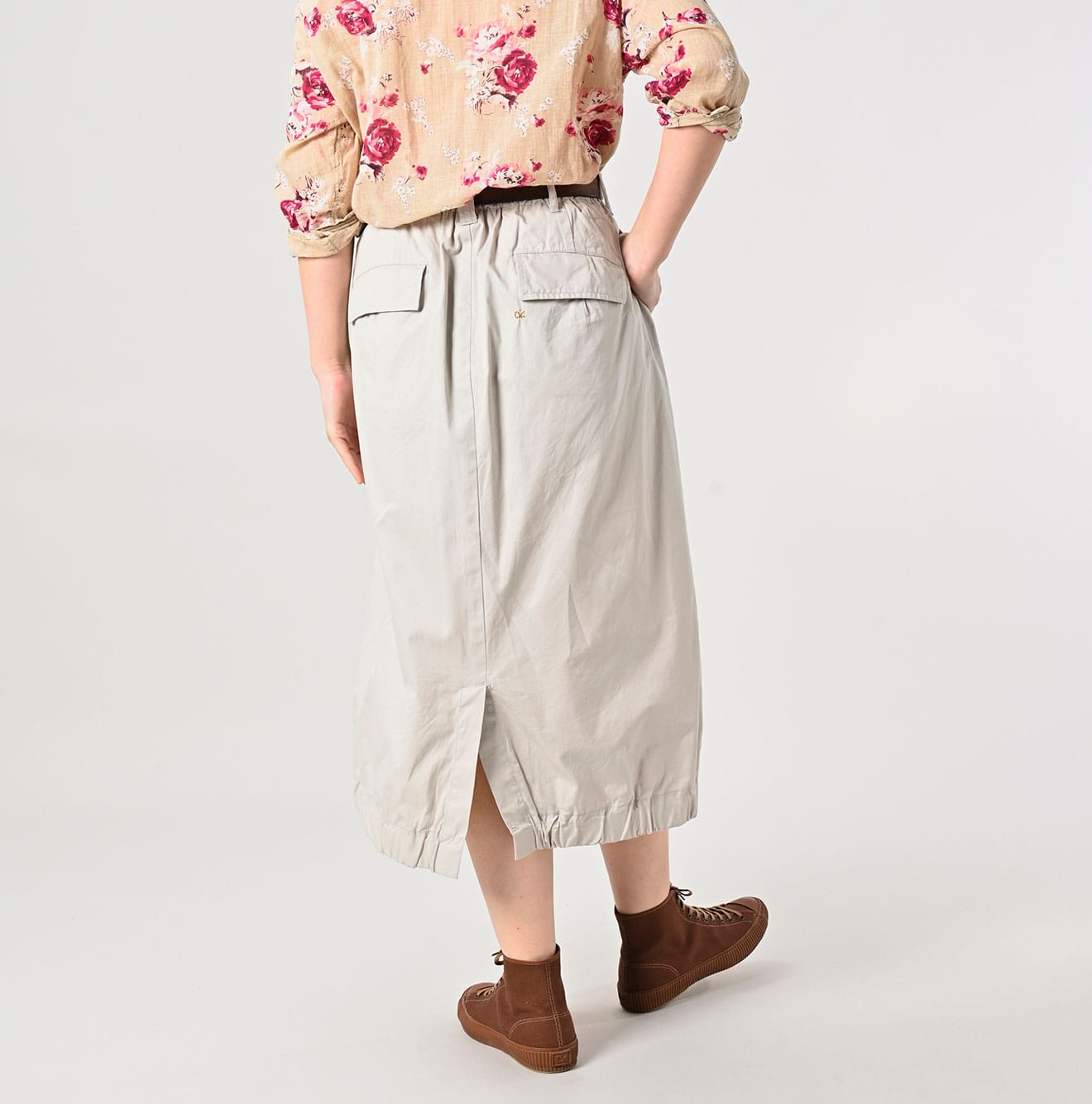 Gabardine Chigo Skirt - 45R by 45rpm studio