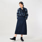 45R Indigo Gabardine Chigo Skirt