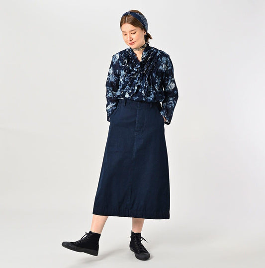 Indigo Gauze Rose Cachecoeur (Size 2) - 45R by 45rpm studio