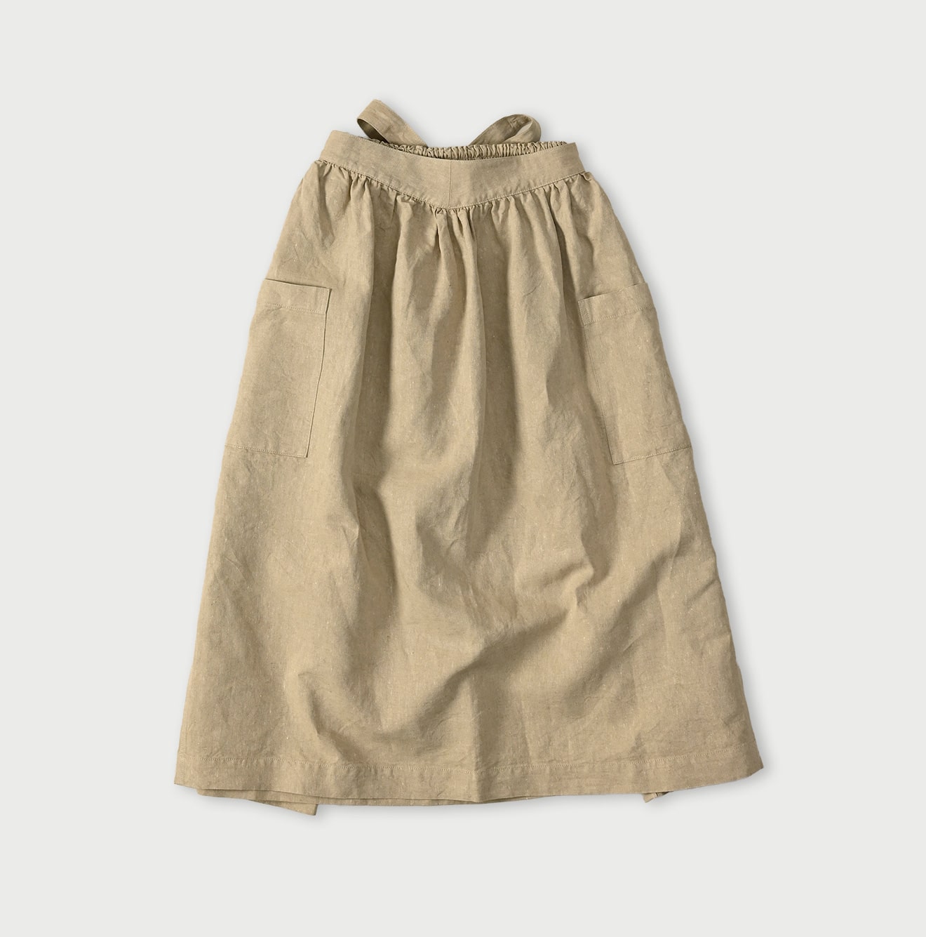 45R Linen Apron Skirt