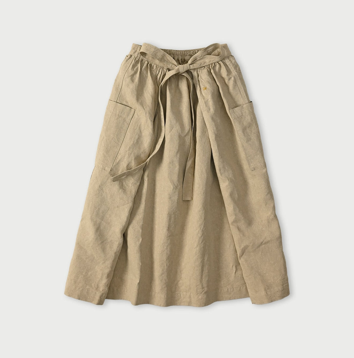 45R Linen Apron Skirt