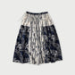 45R Khadi Block-Print Patchwork Skirt