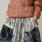 45R Khadi Block-Print Patchwork Skirt