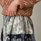 45R Khadi Block-Print Patchwork Skirt
