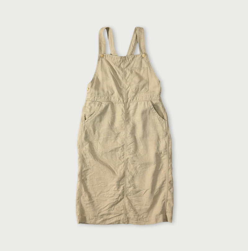 45R Linen Herringbone Overall Skirt - Image 1