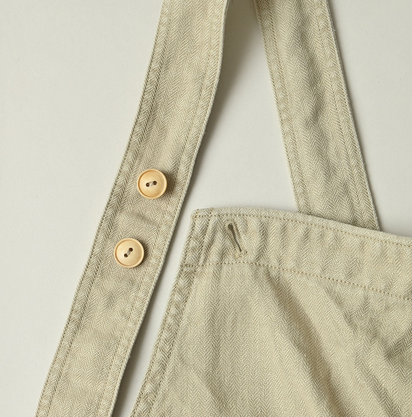 45R Linen Herringbone Overall Skirt - Image 13