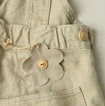 45R Linen Herringbone Overall Skirt