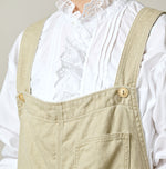 45R Linen Herringbone Overall Skirt