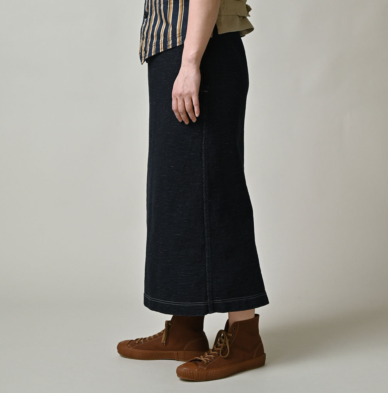 45R Indigo Denim Tenjiku Skirt
