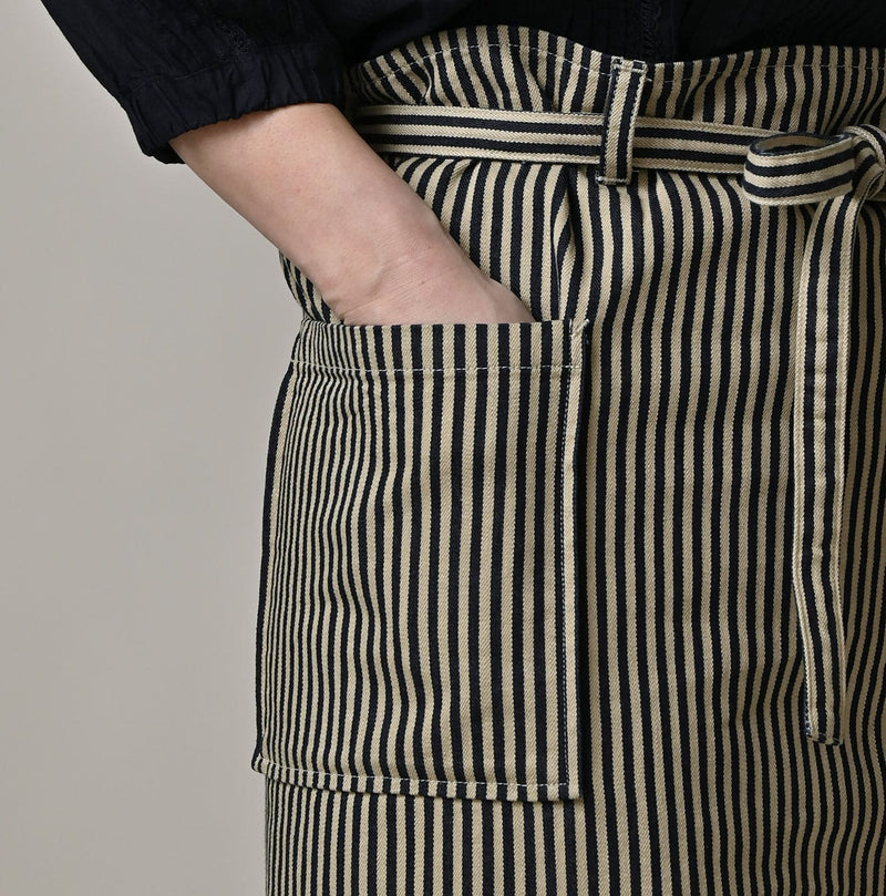 Indigo Hickory Wrap Skirt - Image 12