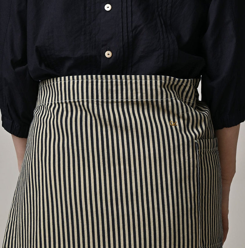 Indigo Hickory Wrap Skirt - Image 13