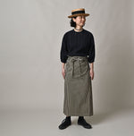 Indigo Hickory Wrap Skirt