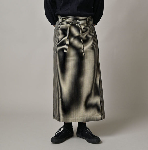 Indigo Hickory Wrap Skirt