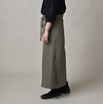 Indigo Hickory Wrap Skirt