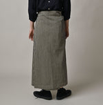 Indigo Hickory Wrap Skirt