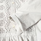 45R Light Gabardine Cutwork Dress