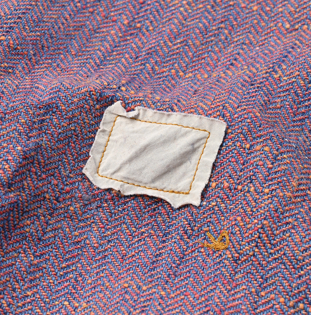 45R Cotton Linen Herringbone Tweed Uma-dress