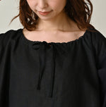 45R Indigo Linen Sack Dress