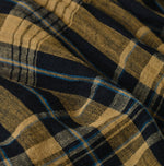 45R Indigo Doublecloth Shirring Dress