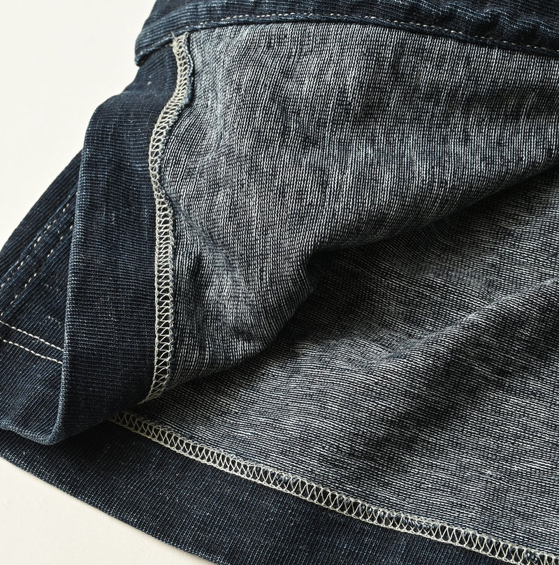 45R Indigo Denim Tenjiku Dress - Image 19