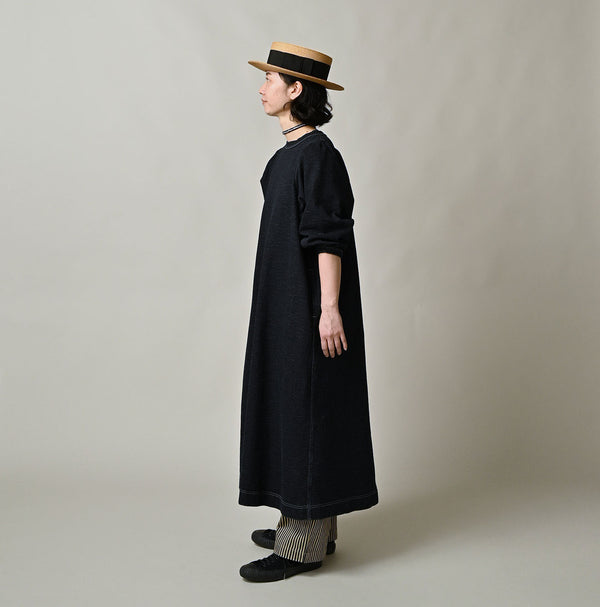 45R Indigo Denim Tenjiku Dress