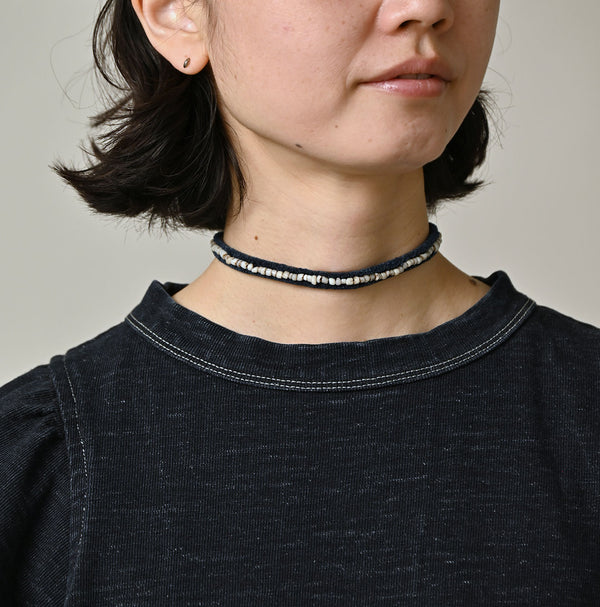 45R Indigo Denim Tenjiku Dress