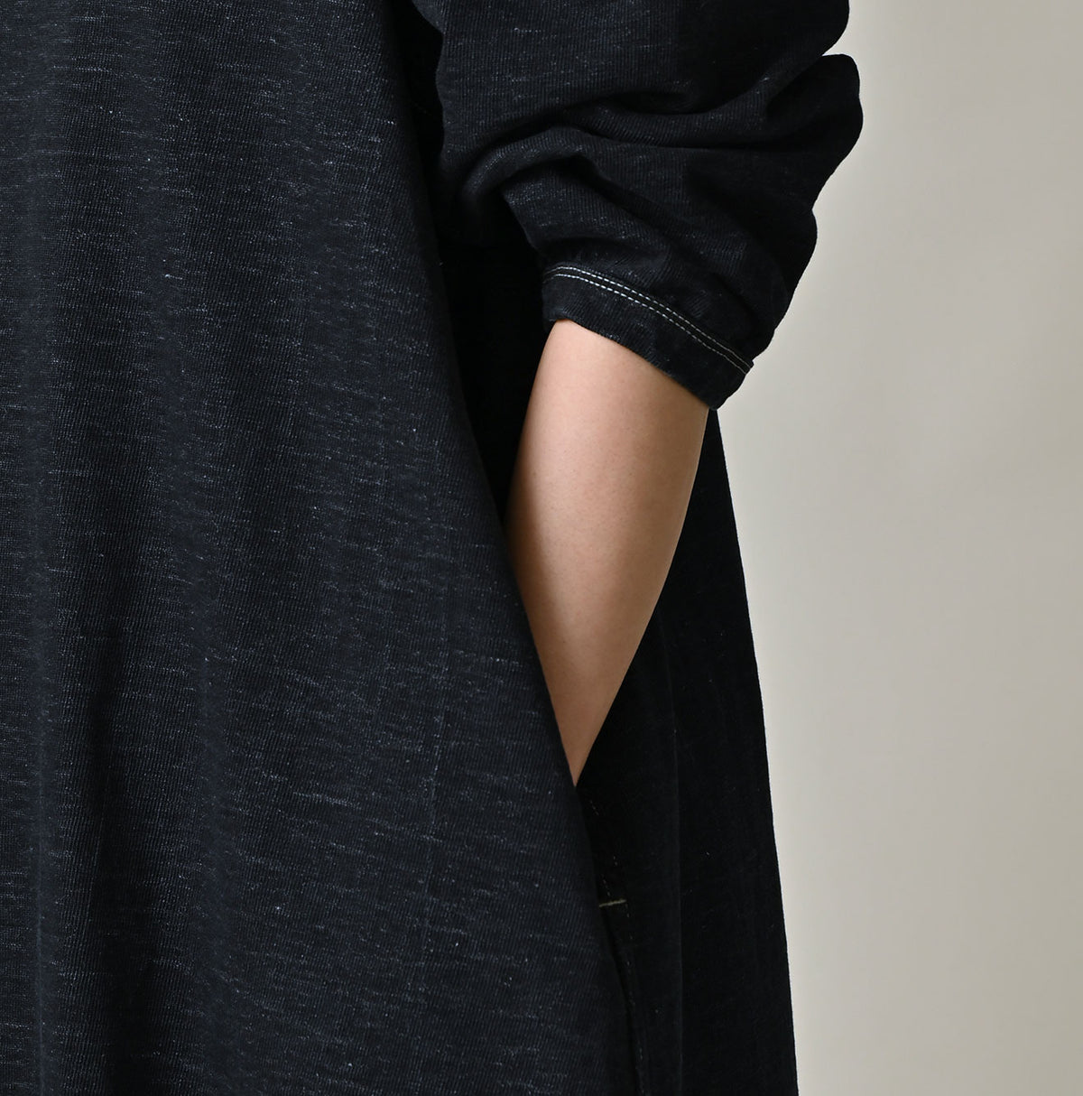 45R Indigo Denim Tenjiku Dress