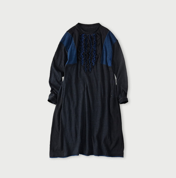 45R Indigo Iroiro Dress