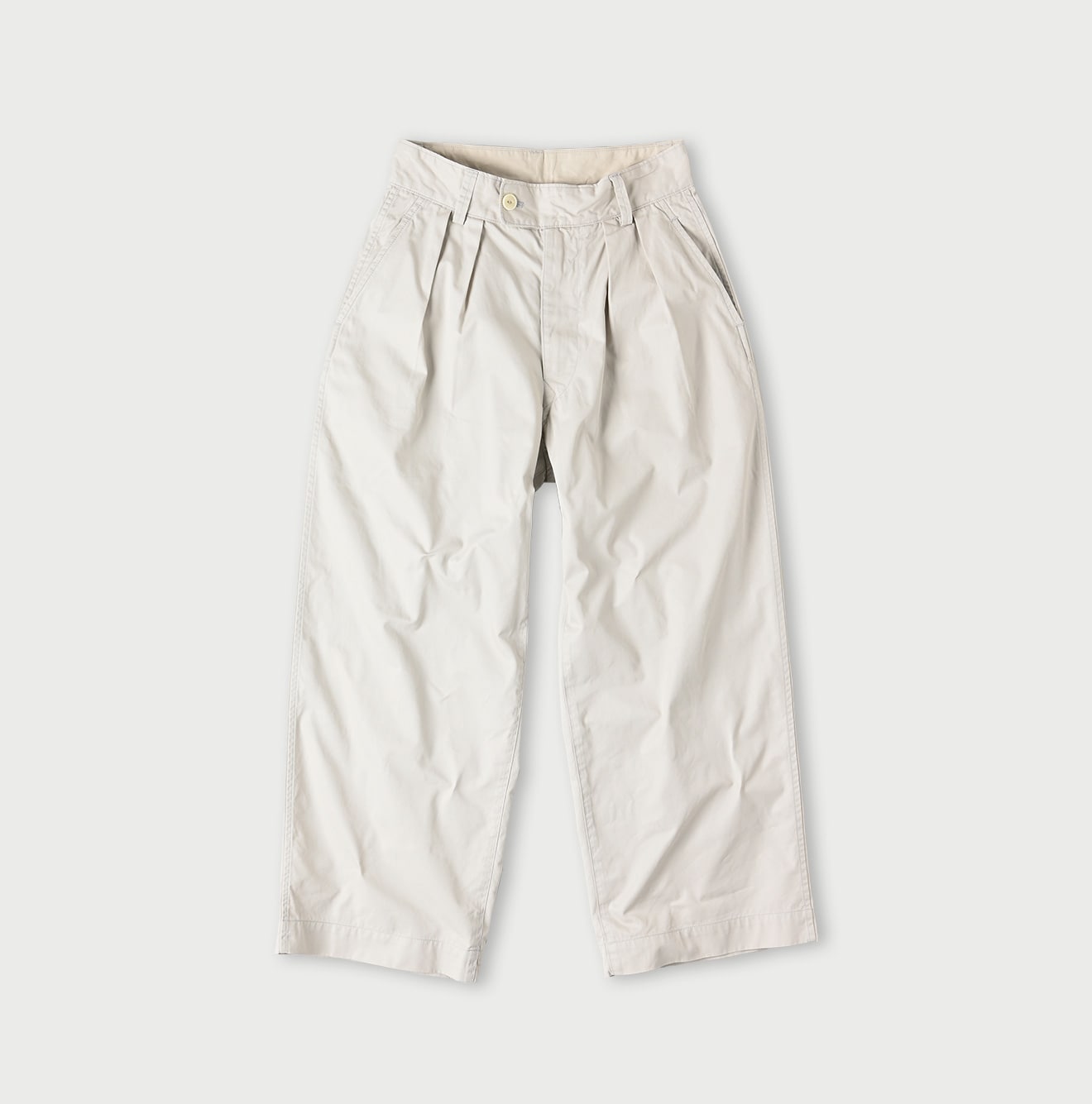 Gabardine Charlotte Baggy Pants