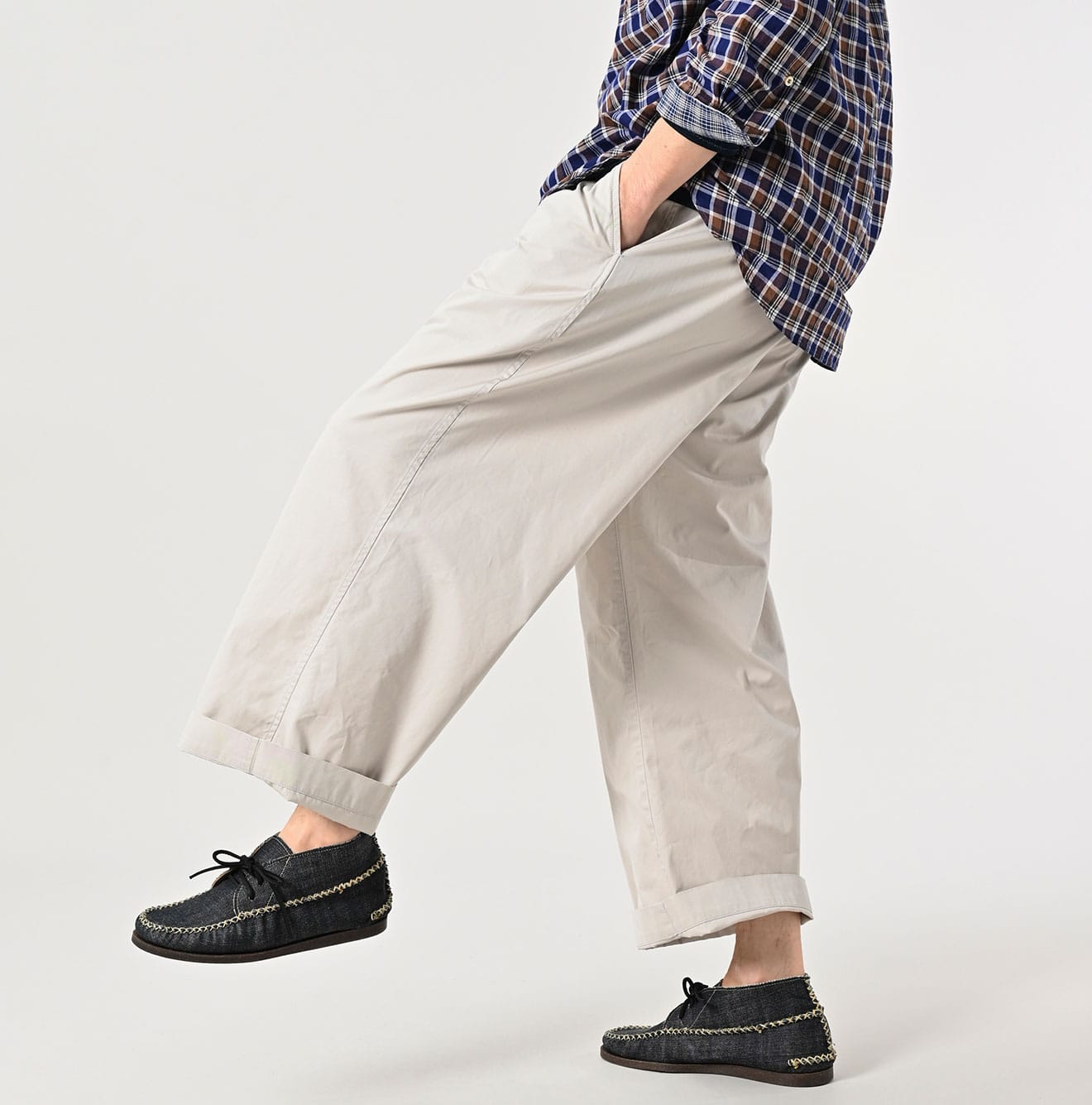 Gabardine Charlotte Baggy Pants (Size 2 & 3) - 45R by 45rpm studio