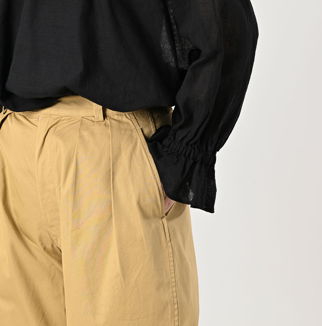 45R Gabardine Charlotte Baggy Pants