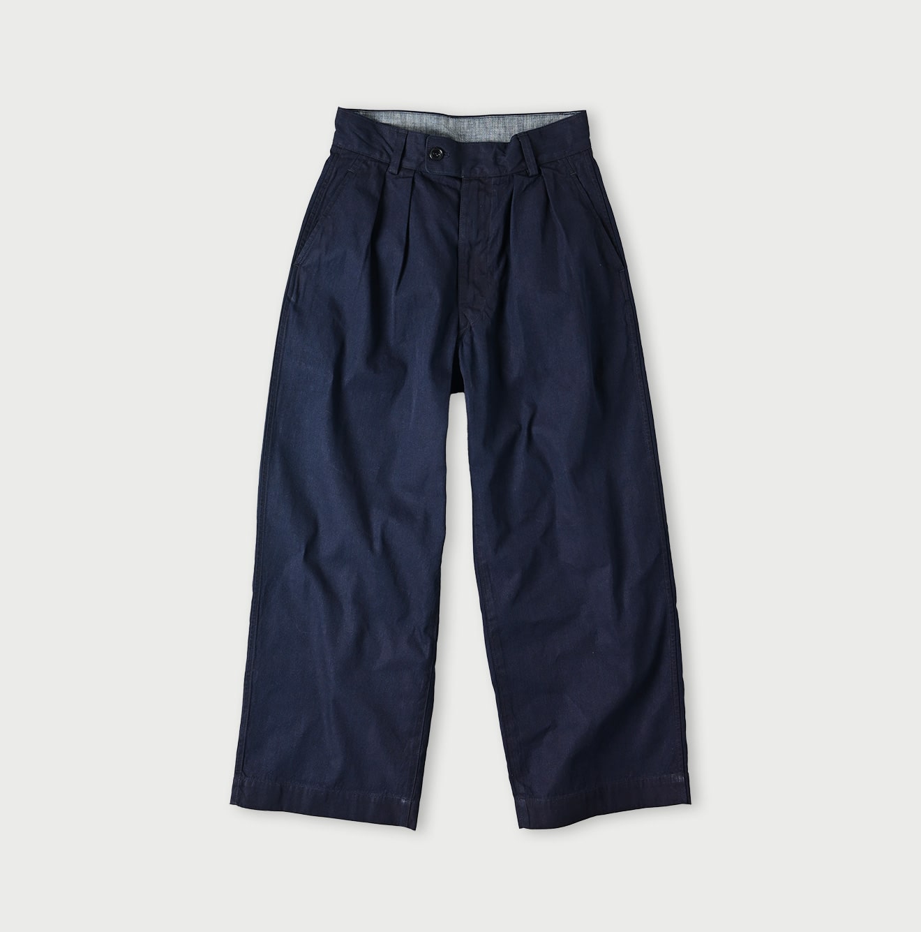 45R Indigo Gabardine Charlotte Baggy Pants