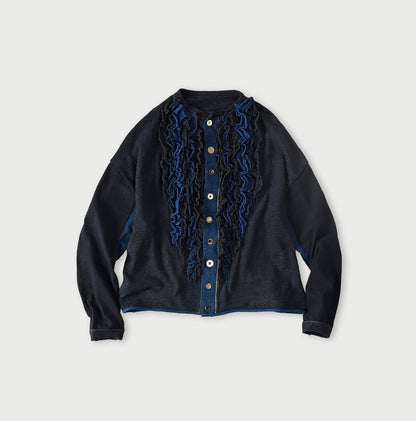 45R Indigo Iroiro Cardigan
