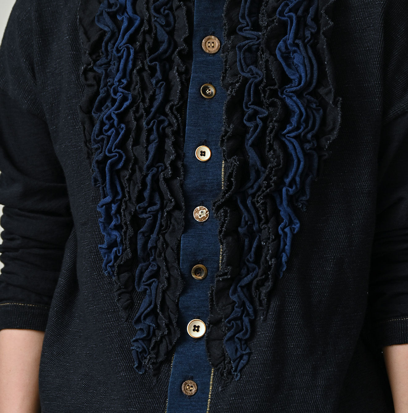 45R Indigo Iroiro Cardigan